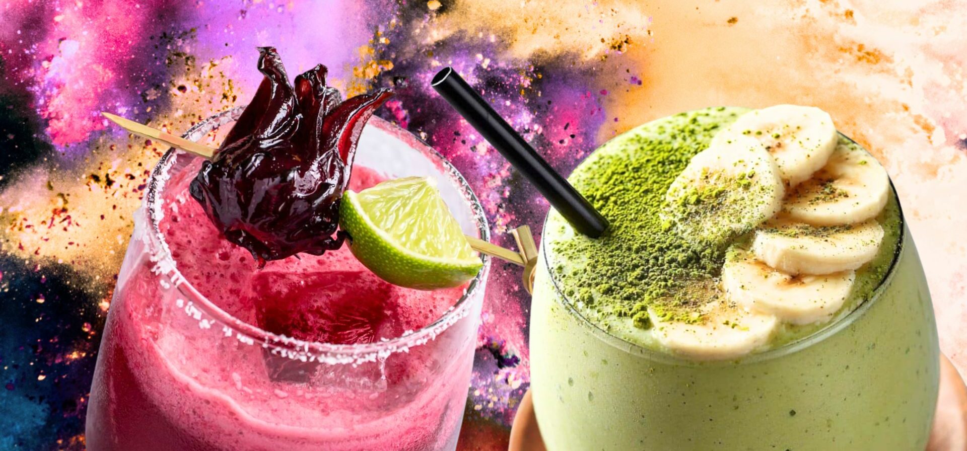 Next Gen Beverage Flavours are Colourful and Culture Led